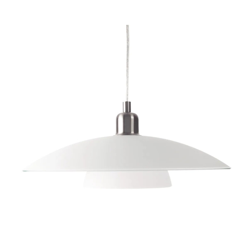 Eglo Brenda Pendel ø395 Bs Hvid Glas Pendellampe 87052