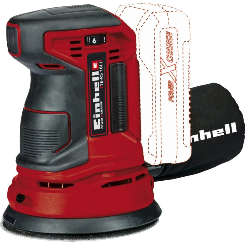 Einhell Akku-excentersliber ø125 Mm 18   Li-ion Solo Te-rs 18 Li-solo