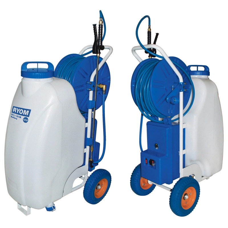 Elsprøjte   50m Slange     45 Ltr 404-181