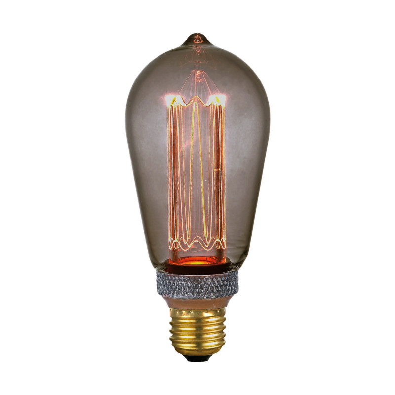Halo Design Colors Dim Led Drop  Smoke E27   -step  936243