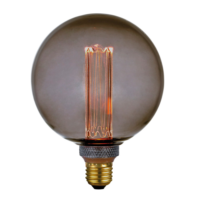 Halo Design Colors Dim Led Globe G125 Smoke E27   -step 936267