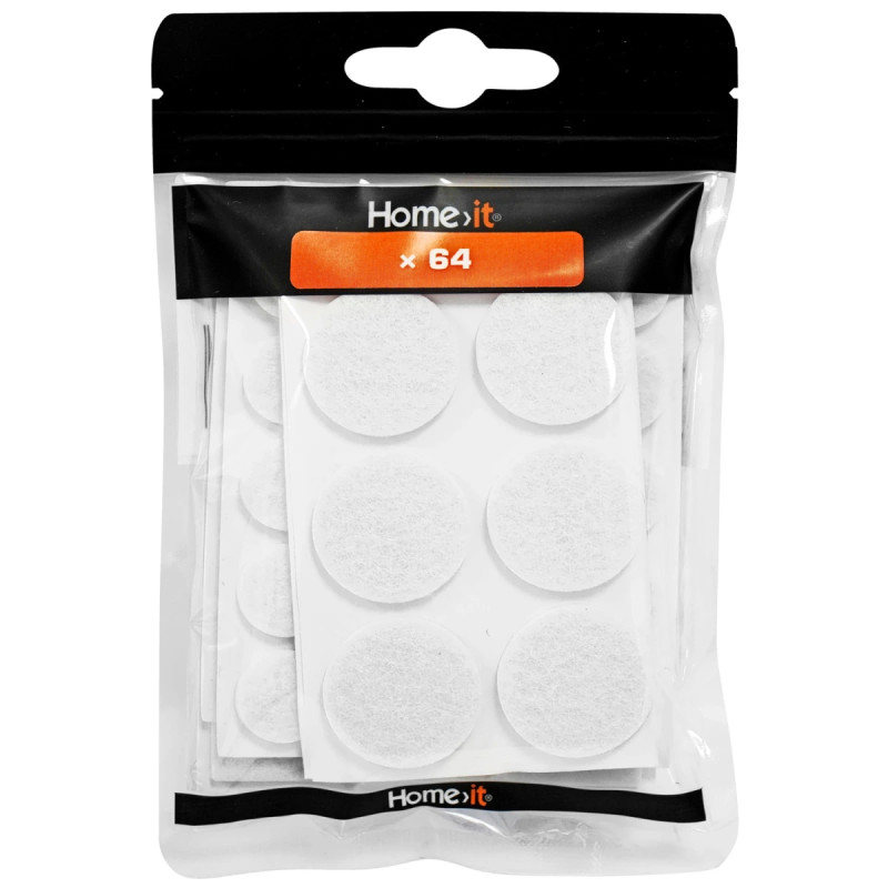 Home-it Filtpuder 64 Stk  Assorteret  Hvid