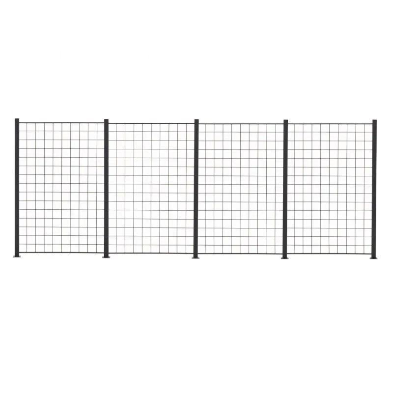 Hortus Espalier   Fag 150   100 Cm Inkl    Alustolper 158 Cm Antracitgrå