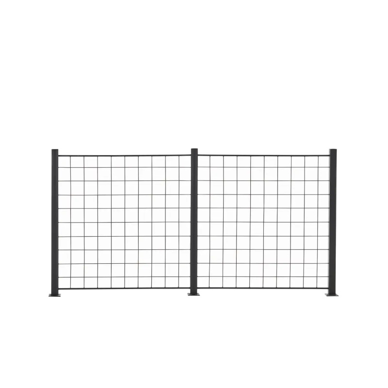 Hortus Espalier   Fag 100   100 Cm Inkl    Alustolper 108 Cm Antracitgrå