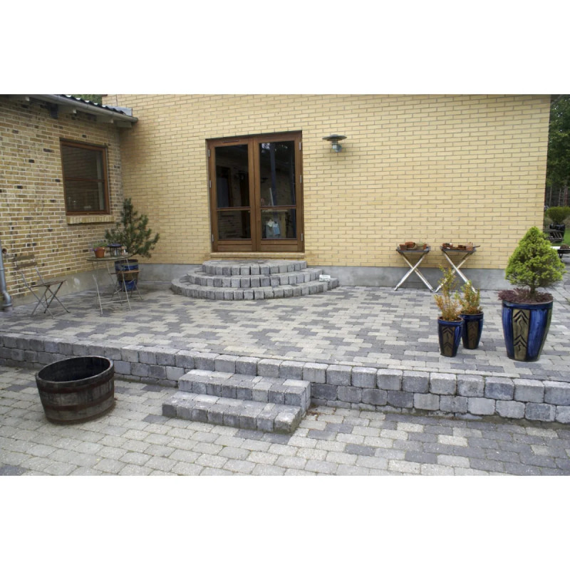 Ibf Holmegaardsten 14x21x14 Cm Gråmix Kantblokke