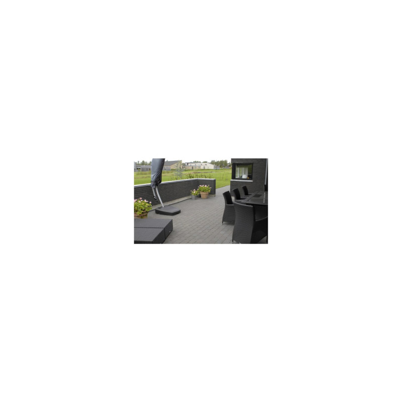 Ibf Holmegaardstenr Halve Sort Antracit 7x14x10 5cm