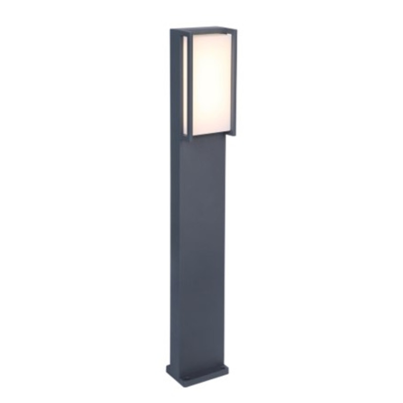 Lutec Udendørs Bedlampe Qubo   Mørkegrå110x750x92mm