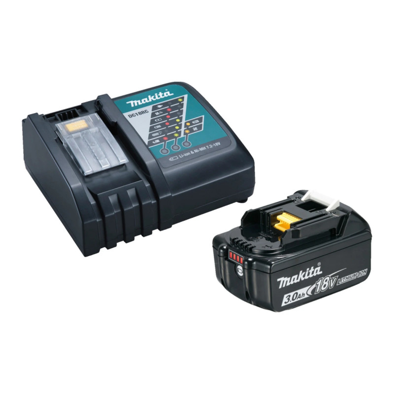 Makita Batteripk  1xbl1830b 1xdc18rc 191a24-