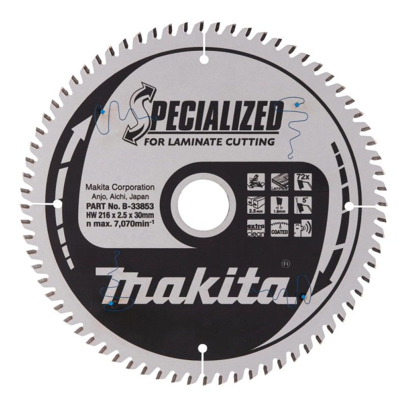 Makita Hm Klinge 216x30x72z Specializ  -33853