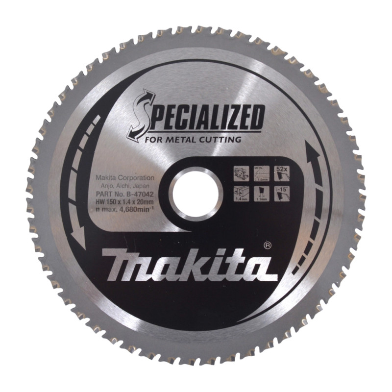 Makita Hm-klinge 150x20x52z Spec   -47042