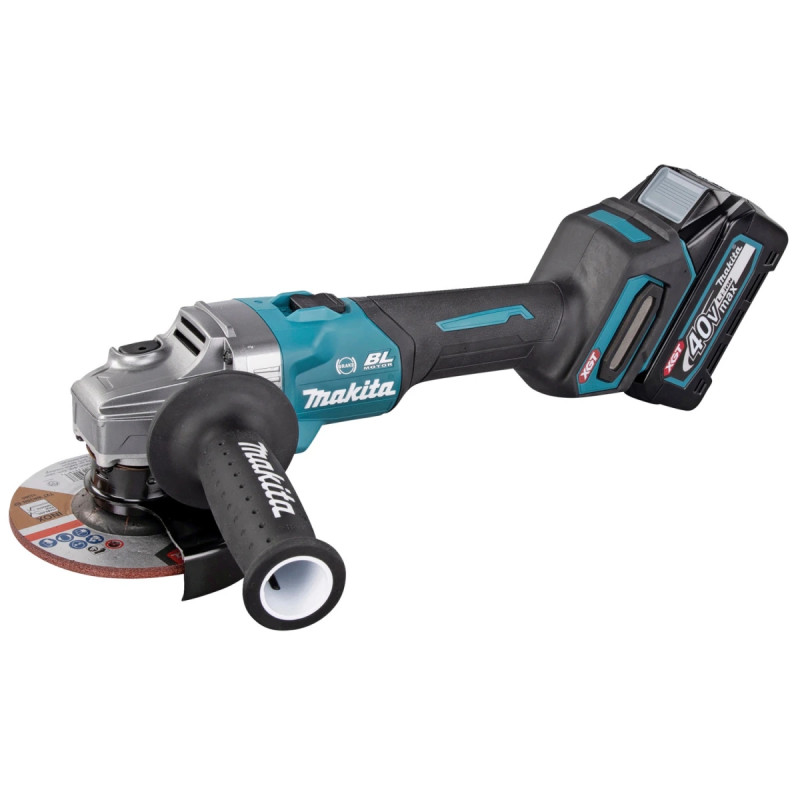 Makita Xgt 40v Vinkelsliber 125mm    0ah Ga005gm201
