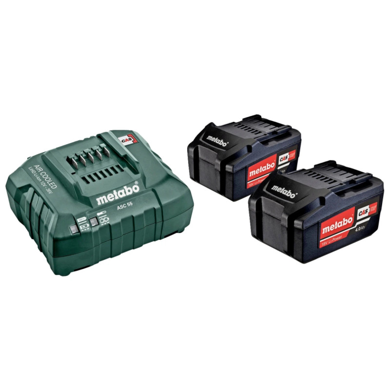Metabo 4007430244116 685050000 Basissæt Batterier Med Oplader