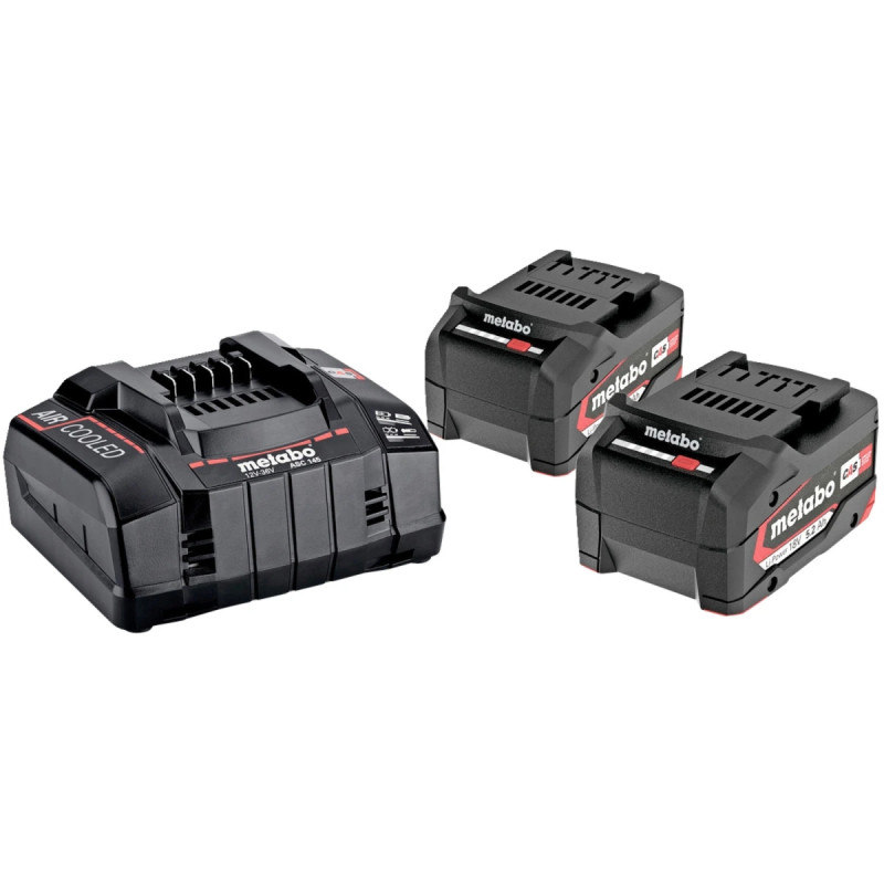 Metabo 4007430244123 685051000 Basissæt Batterier Med Oplader