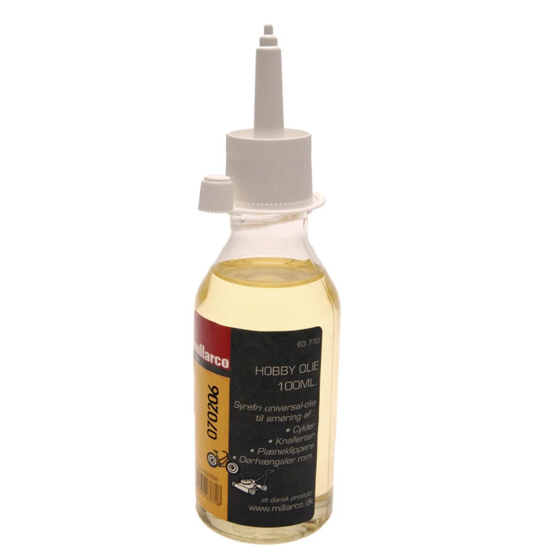 Millarco Hobbyolie 100 Ml  Syrerfri