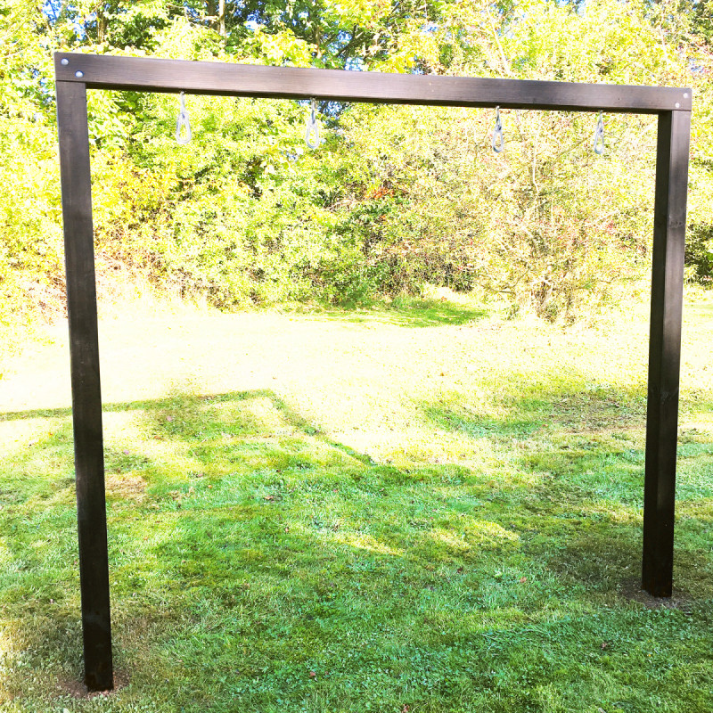 Nordic Play Alfred Gyngestativ Sort Grundmalet   210   240 Cm