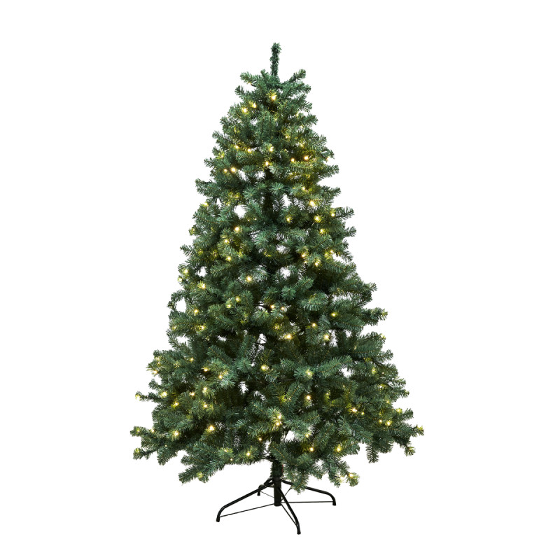 Nordic Winter Aske Kunstigt Juletræ Med 240 Led-lys   180   118 Cm