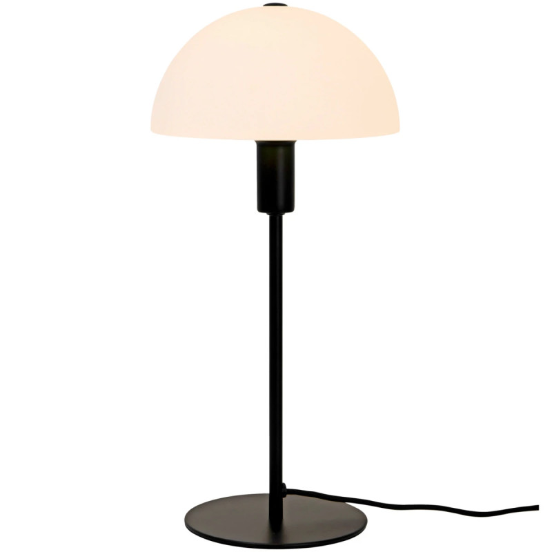 Nordlux Ellen Bord E14 Opal Sort Lampe
