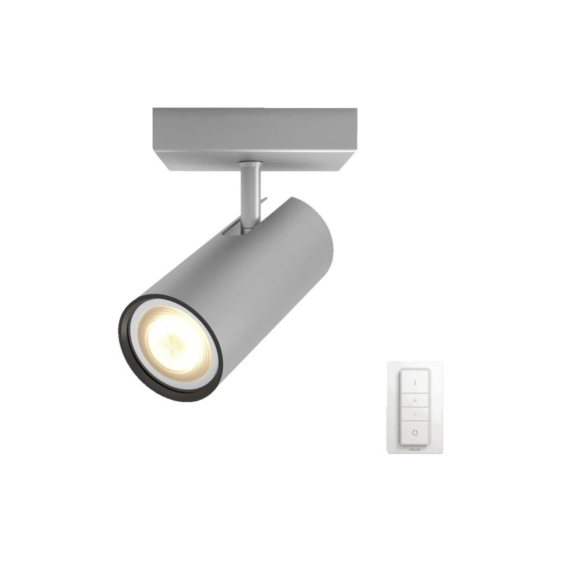 Philips Hue Buratto Enkelt Spot Aluminium 1x5 5w 240