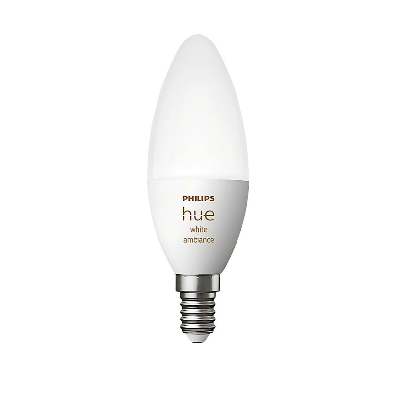 Philips Hue White Ambiance B39 Kertepære E14 25w Bluetooth  -pak