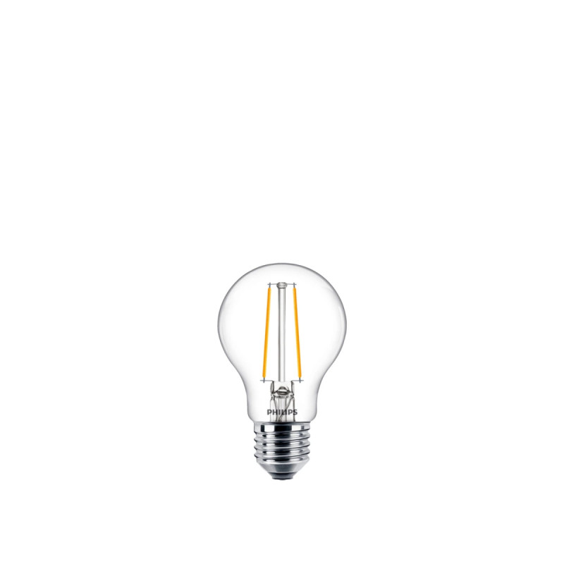 Philips Led Classic Filament Standardpære A60 E27 Klar 25w Varm Hvid  -pak