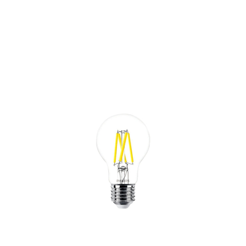 Philips Led Classic Filament Standardpære A60 E27 Klar 40w  -pak