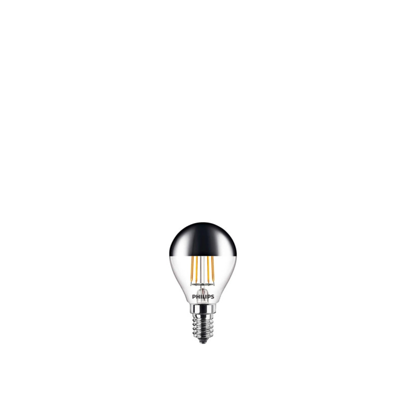 Philips Led Filament Topforspejlet Kronepære P45 E14 Klar 35w  -pak
