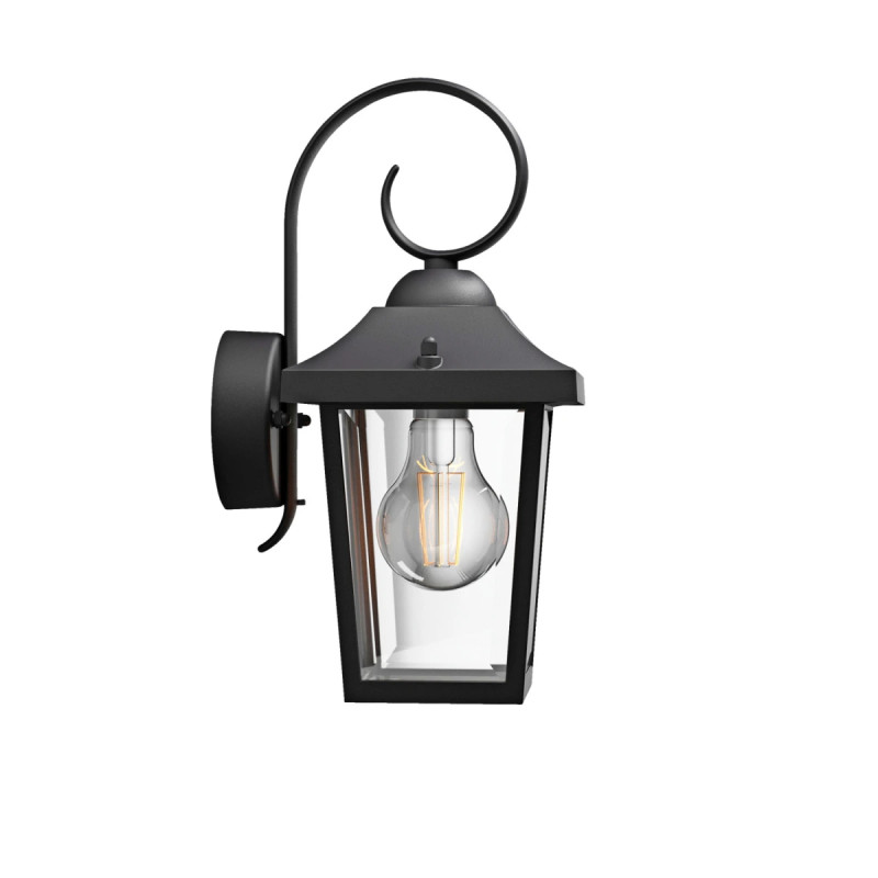 Philips Mygarden Buzzard Udendørs Væglanterne Sort 1x60w