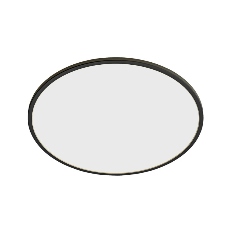 Philips Superslim Led Udendørs Loftlampe Sort ø250 Mm Ip54 15w 2700k