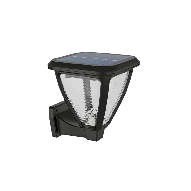 Philips Vapora Solar Led Udendørs Væglampe Sort   5w 2700k