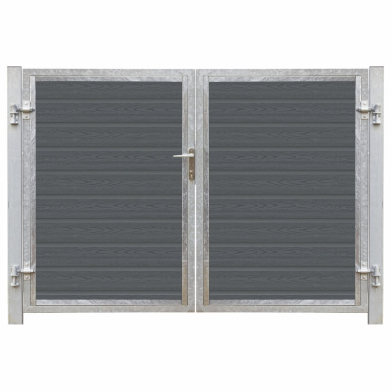 Plus Artura Dobbeltlåge Hi 197ã 135 Cm   16 Cm Galvaniserede Stålstolper   17292-