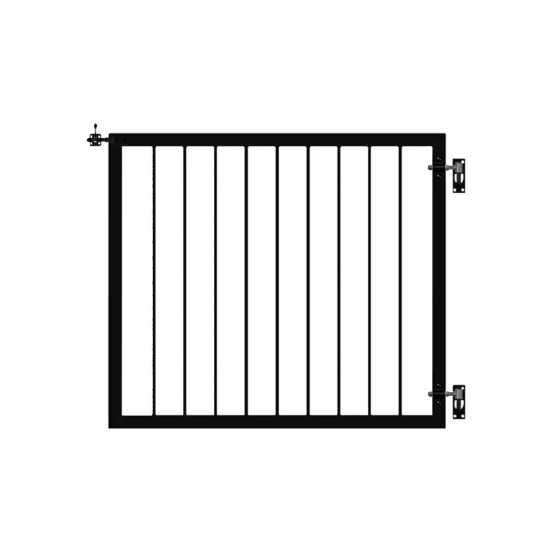 Plus Basic Enkeltlåge 100ã 85 Cm Sort 17558-15