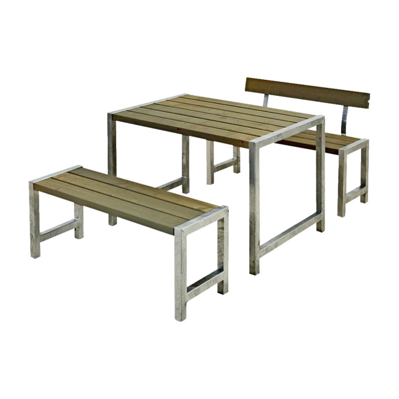 Plus Cafe Plankesæt 185581-18 Gråbrun