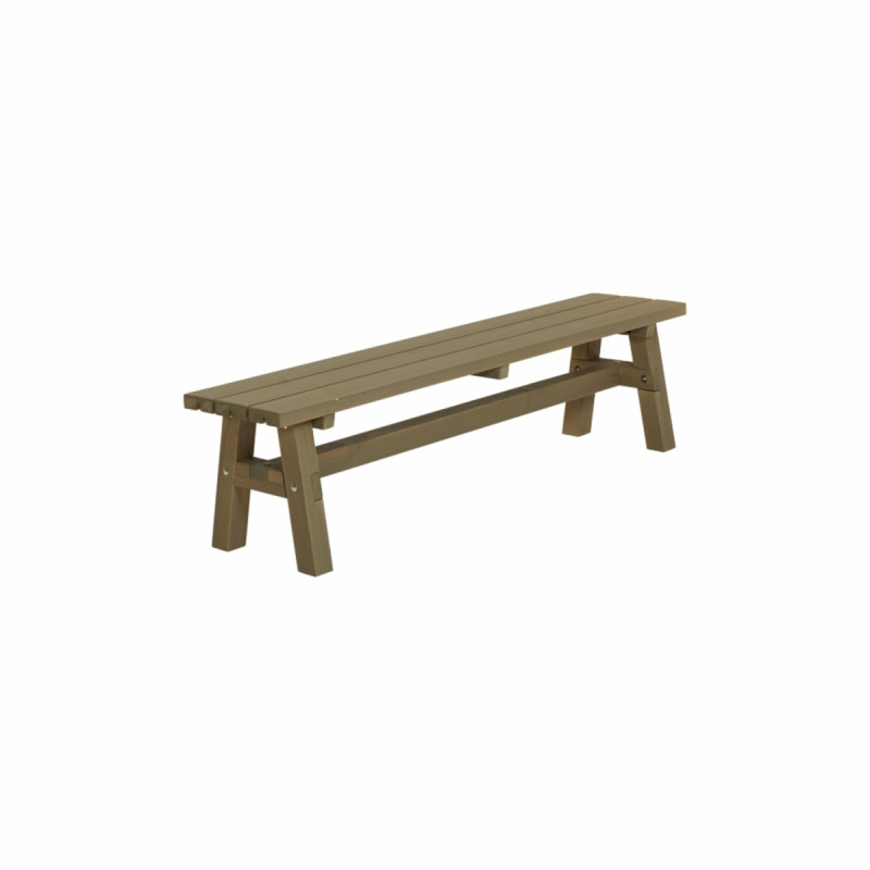 Plus Country Plankebænk 177 Cm Gråbrun