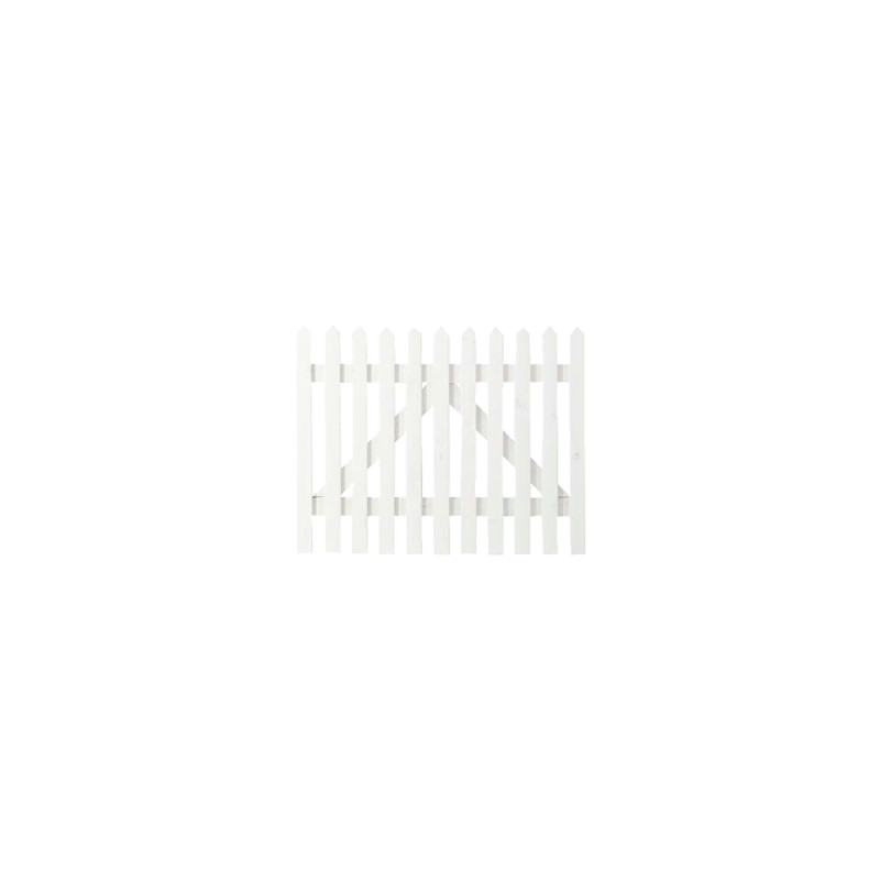 Plus Skagen Lux Stakithegn Havelåge 100x80 Cm Grundmalet Hvid 13641-13