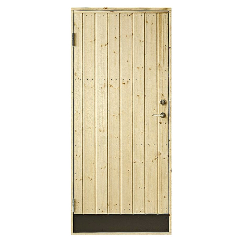 Plus Udhusdør  Panel  Inkl  Karm  Venstre 1973293