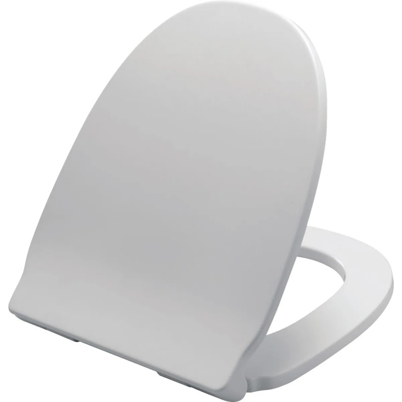 Presalit Toiletsæde Norden S830 Med Soft Close  Hvid  Universalbeslag  Bundmonteret