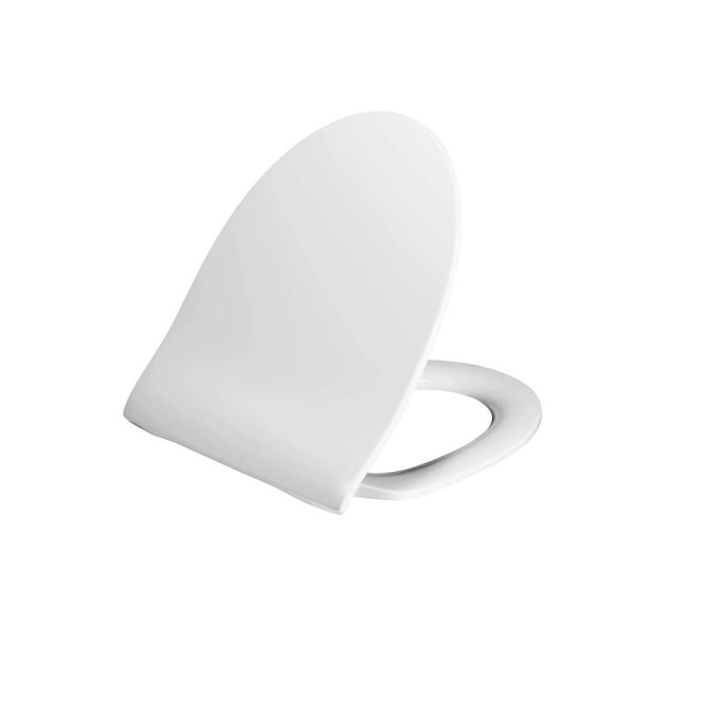 Presalit Toiletsæde Sign Art-spira Art S1092 Med Soft Close  Lift-off Og Polygiene  Hvid  Fast Beslag  Topmonteret
