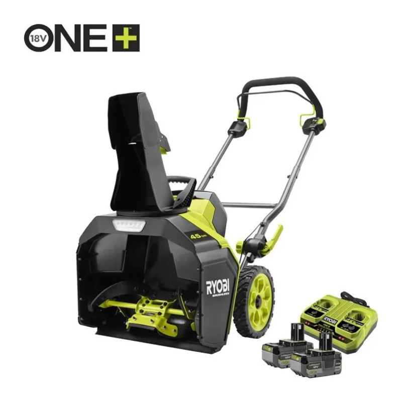 Ryobi 18v Kulfri 45 Cm Sneslynge  2x     Ah  Ry18stx45a-240