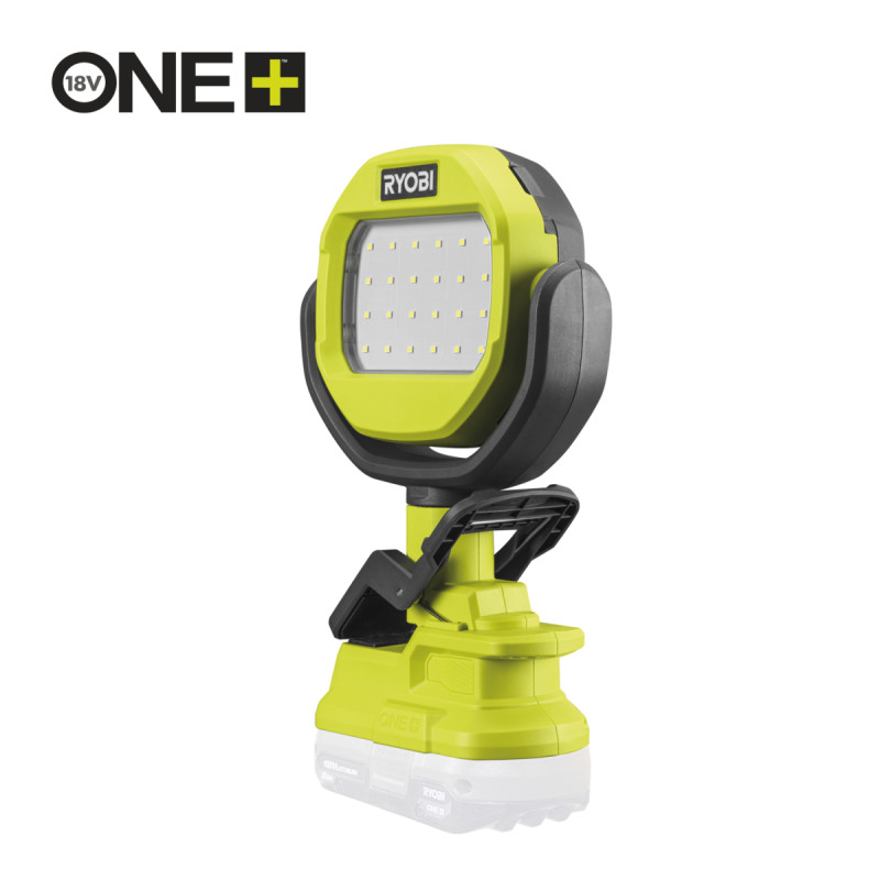 Ryobi 18v Led-lampe Med Klemme  Rlcl18-