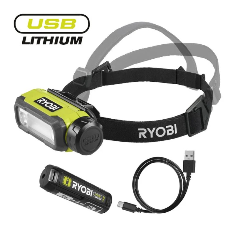 Ryobi 4v Pandelampe Inkl          Ah Batteri Rht4-120g