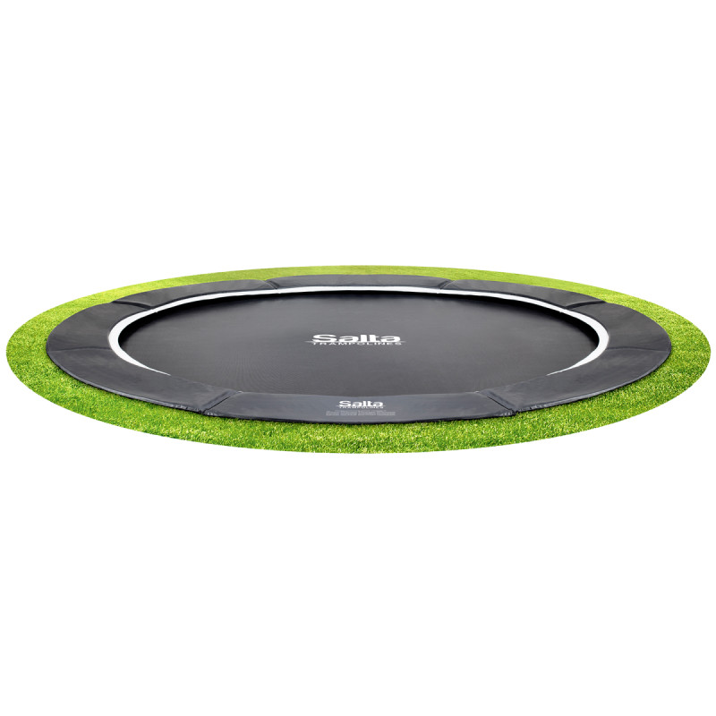 Salta Royal Baseground Sportstrampolin ø427 Cm Ekskl  Sikkerhedsnet   Sort