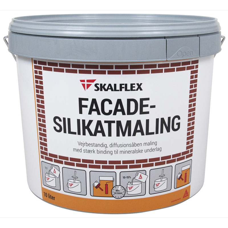Skalflex Silikatmaling Farve 001 5lt