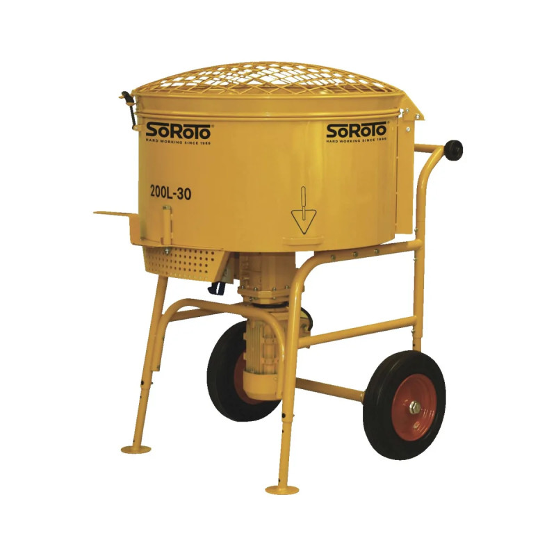 Soroto Tvangsblander 200l    Blandekapacitet: 200l