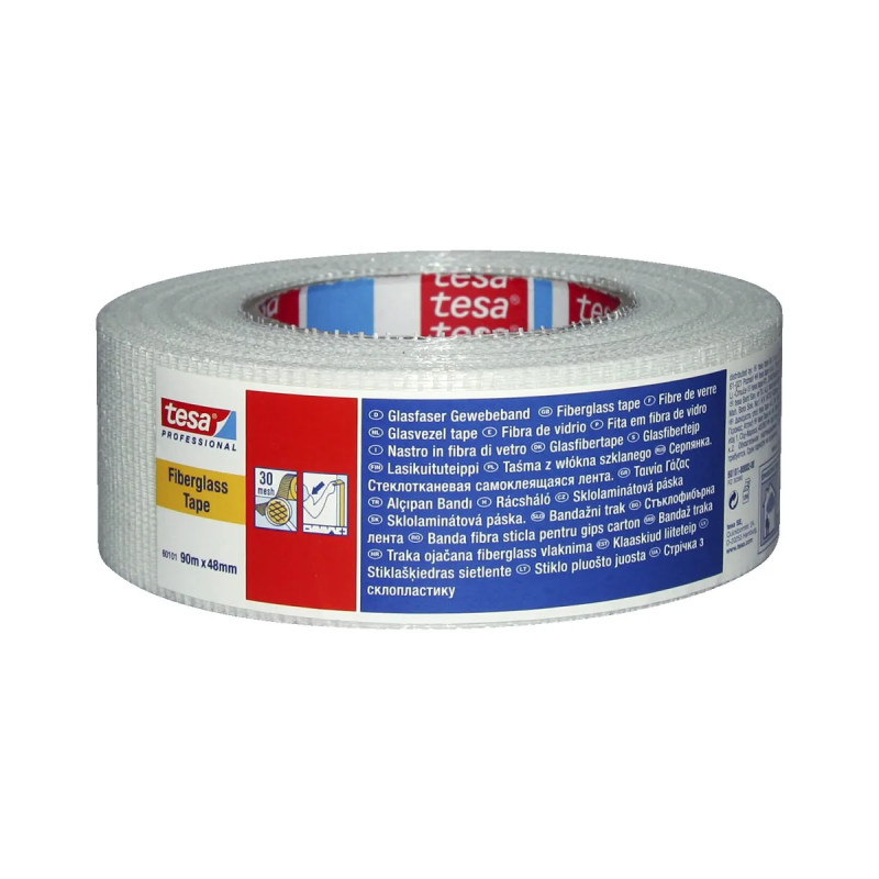 Tesa Glasfibervæv Hvid 90     48 Mm