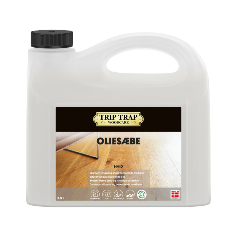 Trip Trap Oliesæbe Hvid   5lt