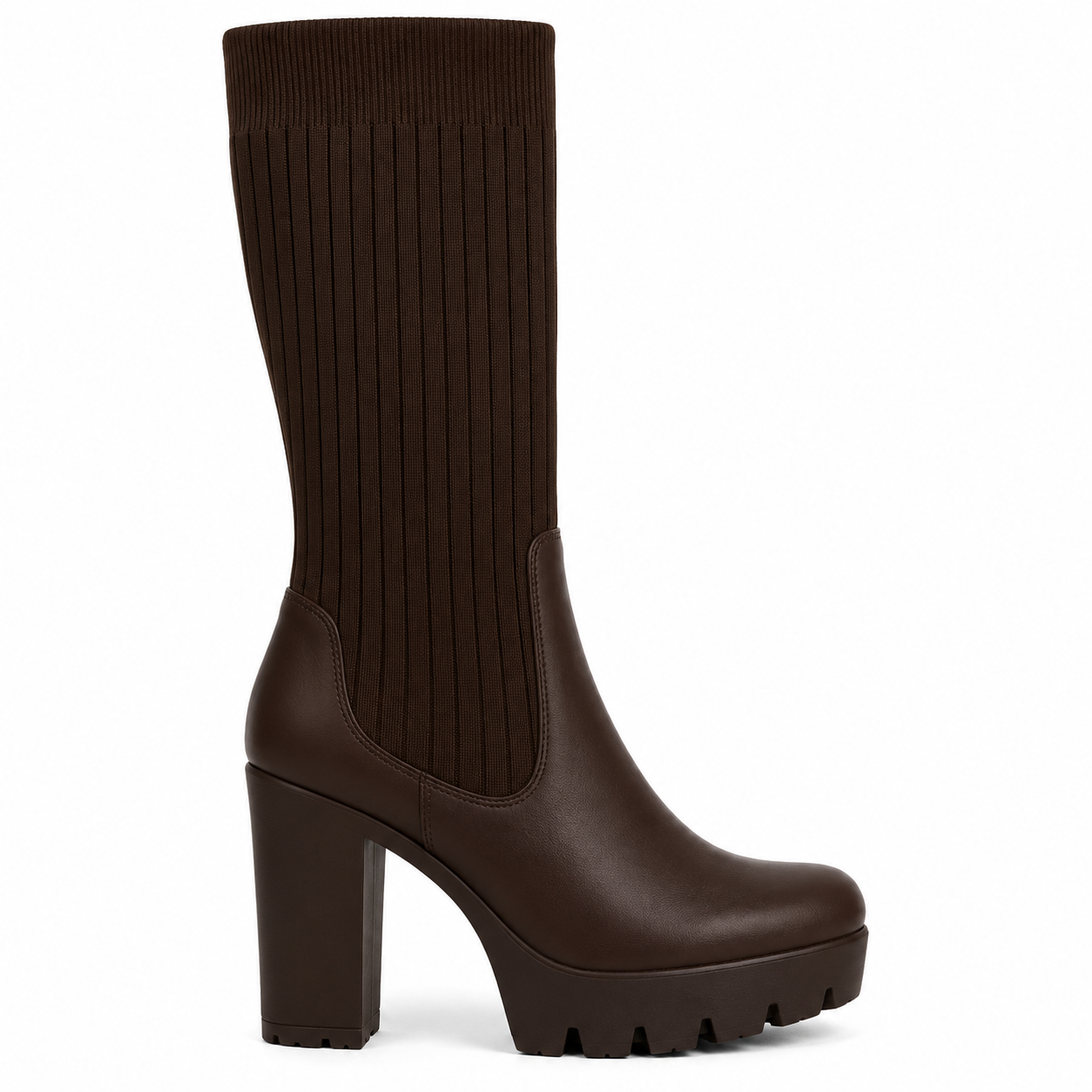 Cocoa Knit Boot 40