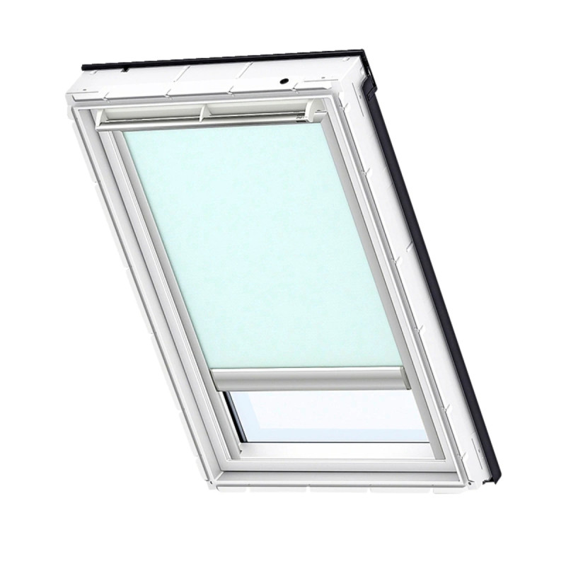 Velux Mørklægningsgardin Hvid- Alu Skinner  Dkl Mk06 1025s