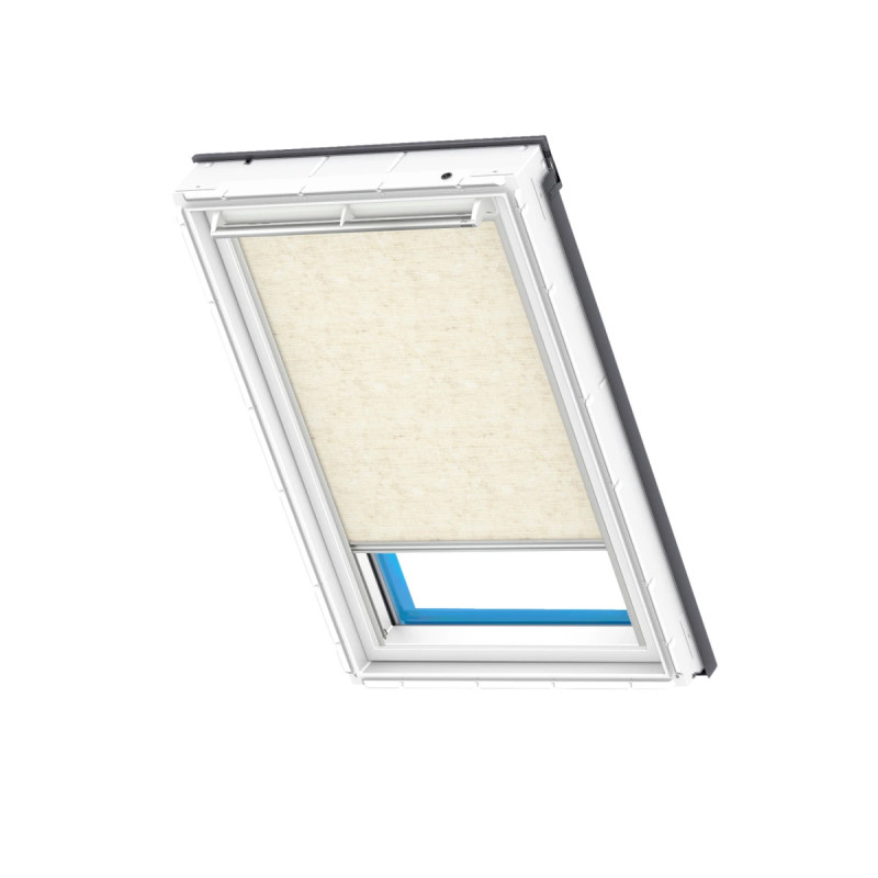 Velux Rullegardin Hvid- Alu Skinner  Rfl Mk08 1028s