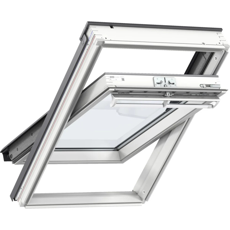 Velux Vippevindue Hvidmalet 94x160  -lags Lavenergi Ggl Pk10 2068