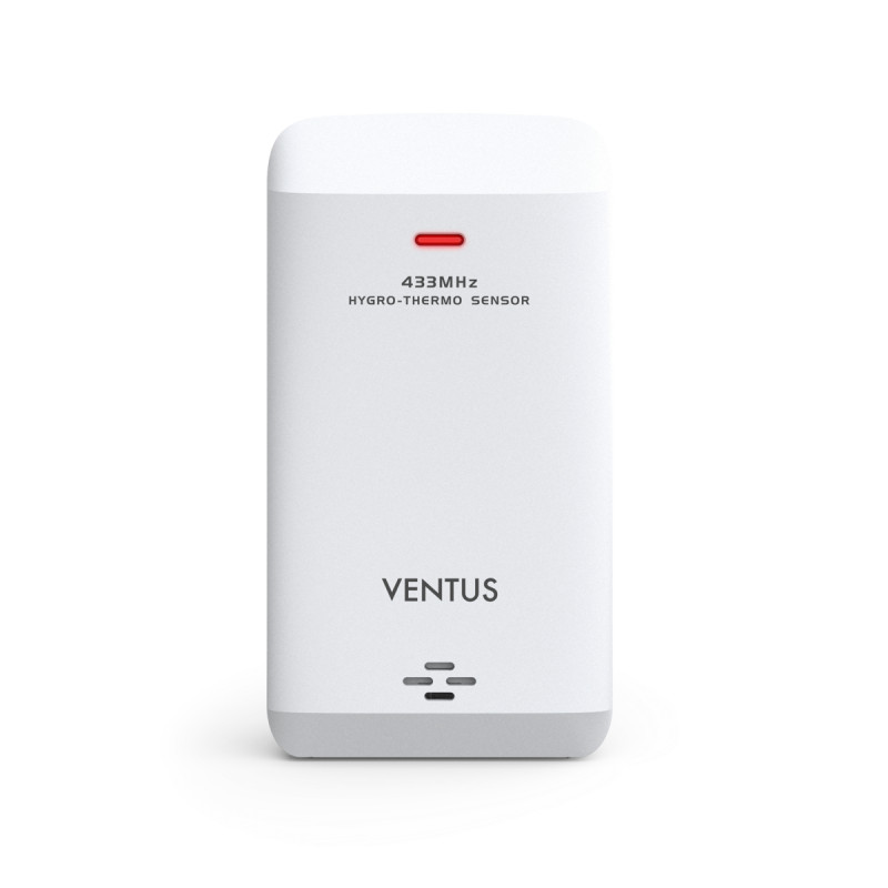 Ventus W036 Trådløs Temperatur- Og Fugtsensor Til W210   Hvid